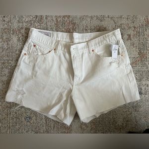 GAP women’s cut off shorts, size 31 tall NWT